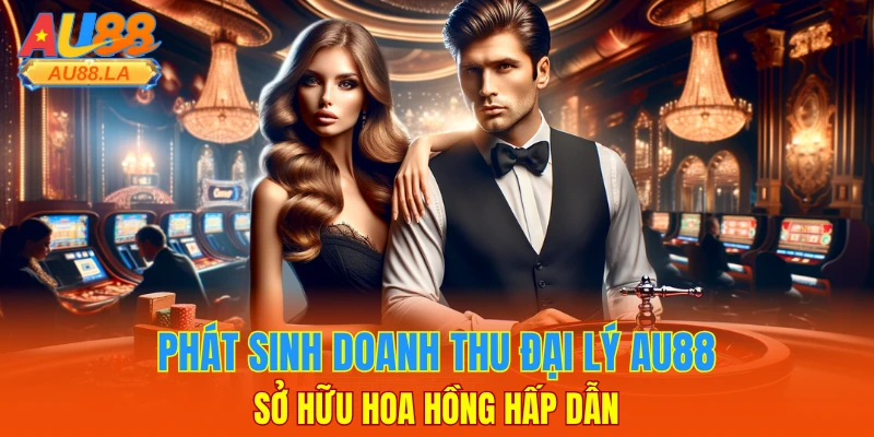 Phát sinh doanh thu đại lý AU88 sở hữu hoa hồng hấp dẫn